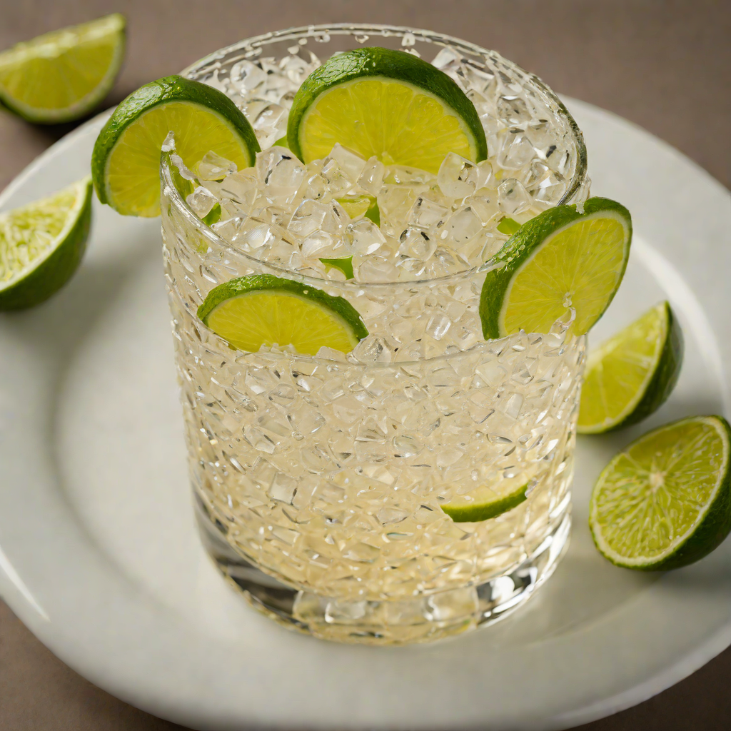 Tequila Lime Salt-Rimmed Highball