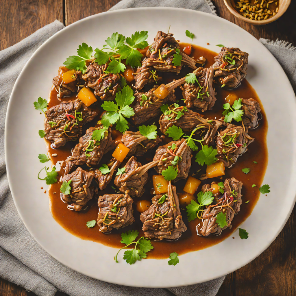 Slow-Cooked Lamb Tibs with Cardamom and Mitmita