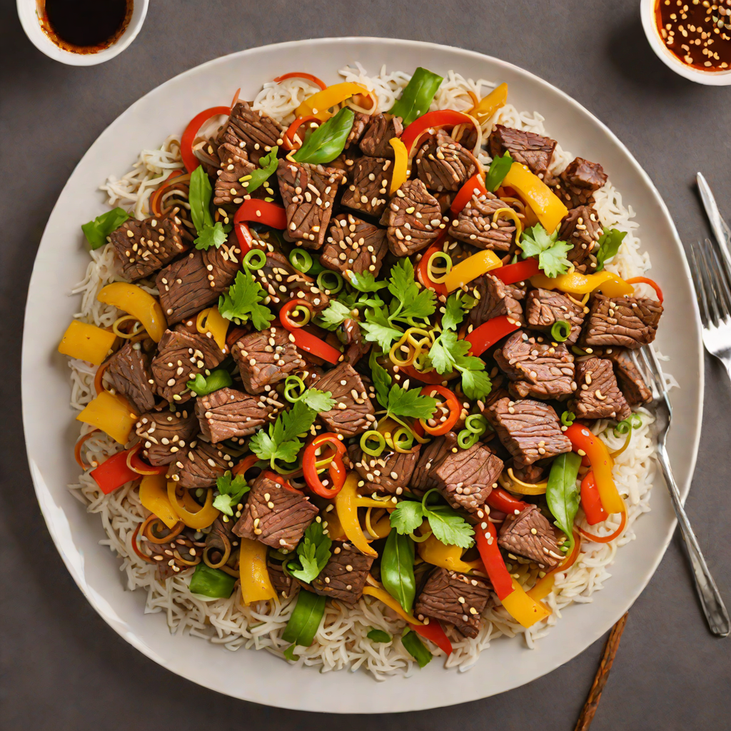 Spiced Macanese Beef Stir Fry with Cantonese Flavors