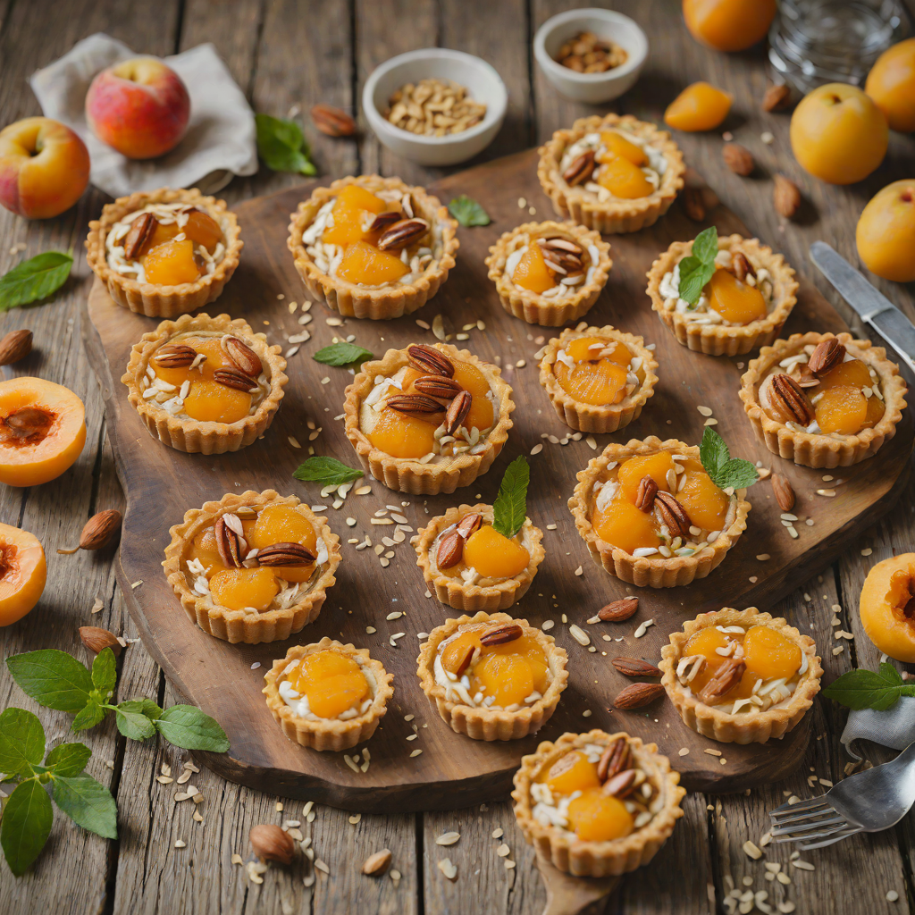 Mini Almond and Apricot Tartlets