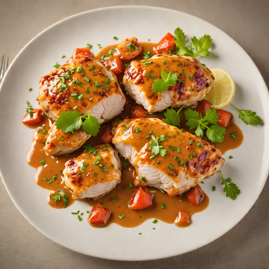 Pan-Seared Chicken with Tangy Makeover Sauce