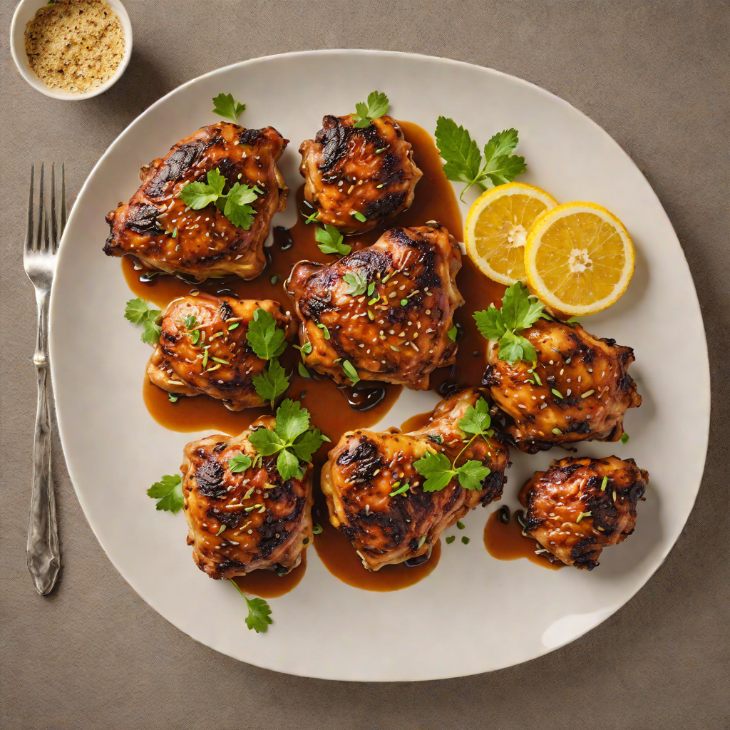 Spiced Ethiopian-Inspired Coffee Rubbed Chicken Thighs