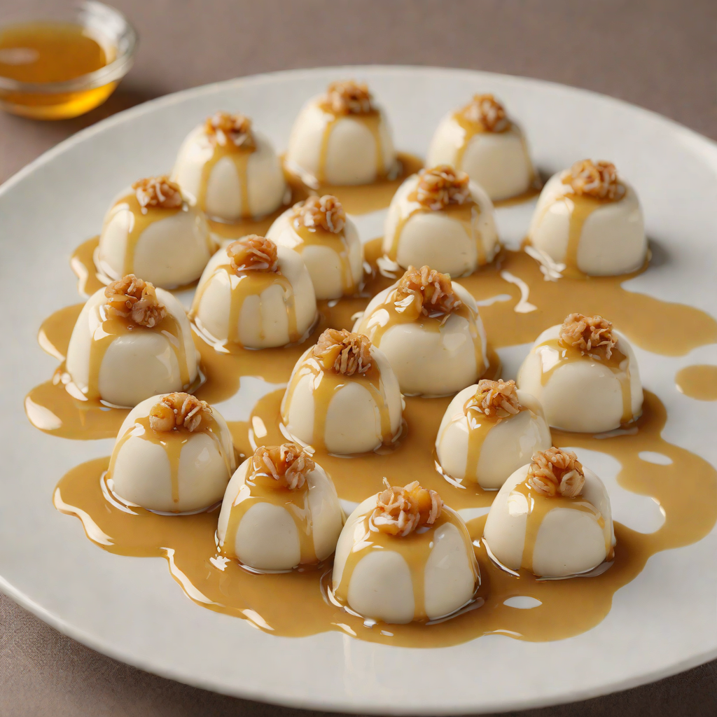 Frozen Yogurt Banana Bites with Honey Drizzle