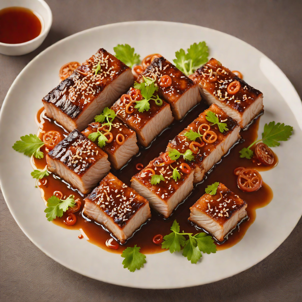 Slow-Braised Cantonese Pork Belly with Five-Spice