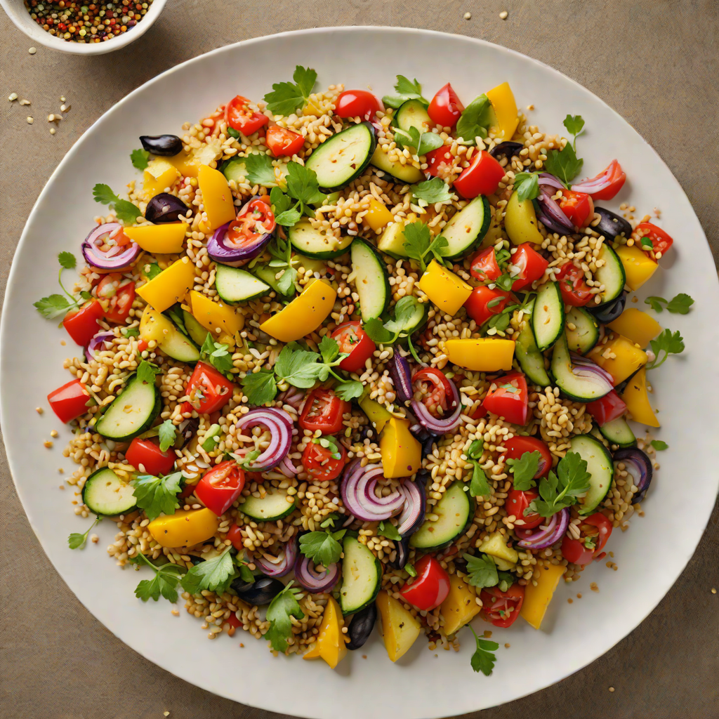 Argentine-Style Grilled Vegetable and Quinoa Salad