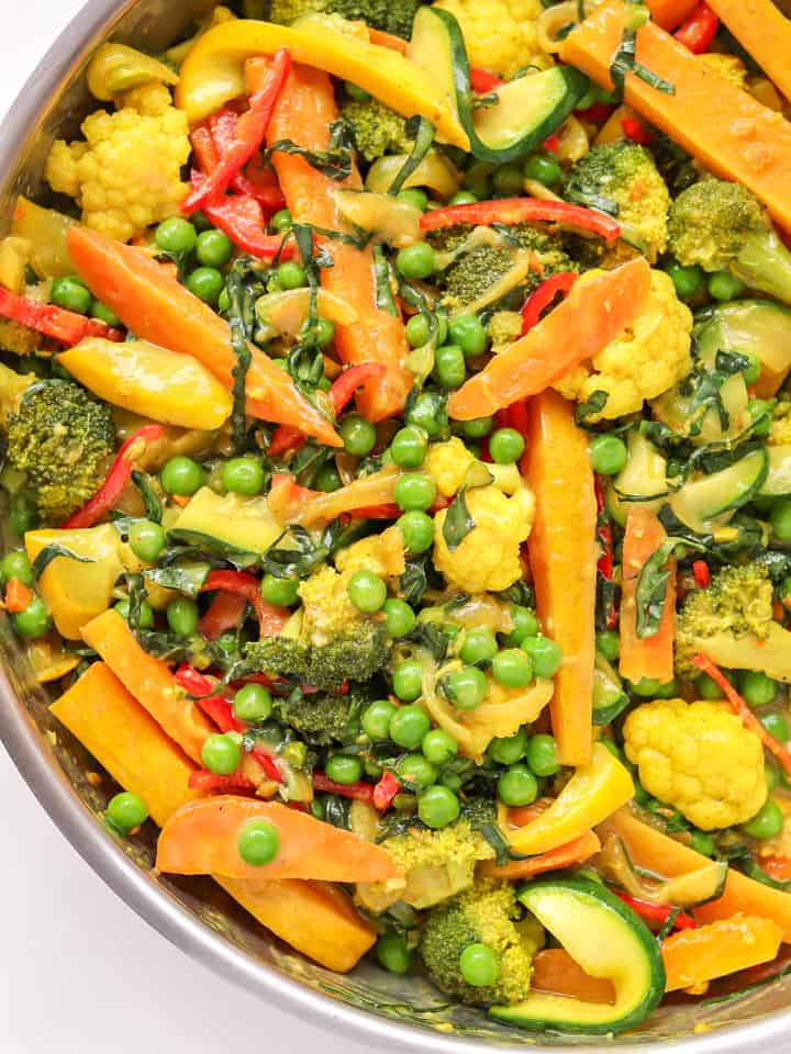 Chord Progression Vegetable Stir-Fry