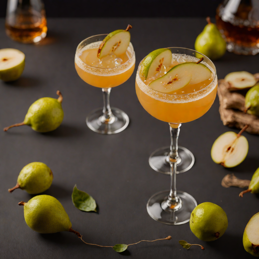 Honeyed Pear Whiskey Sour