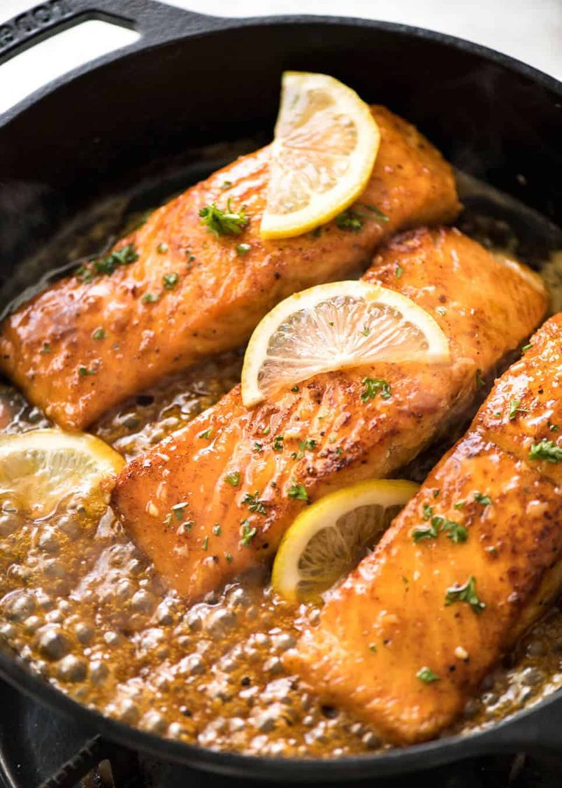 Rhythm-Driven Lemon-Glazed Salmon