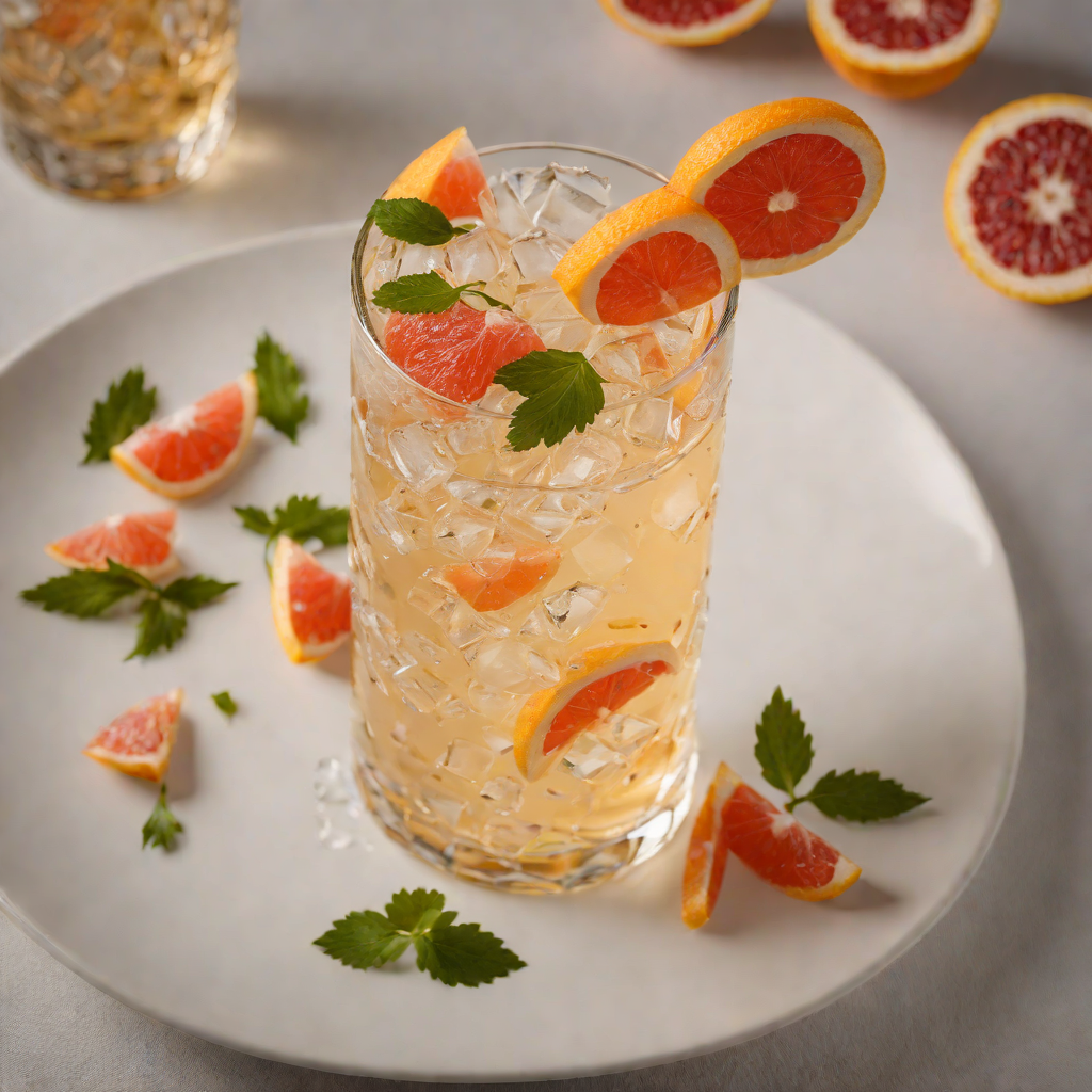 Tequila and Grapefruit Sparkler