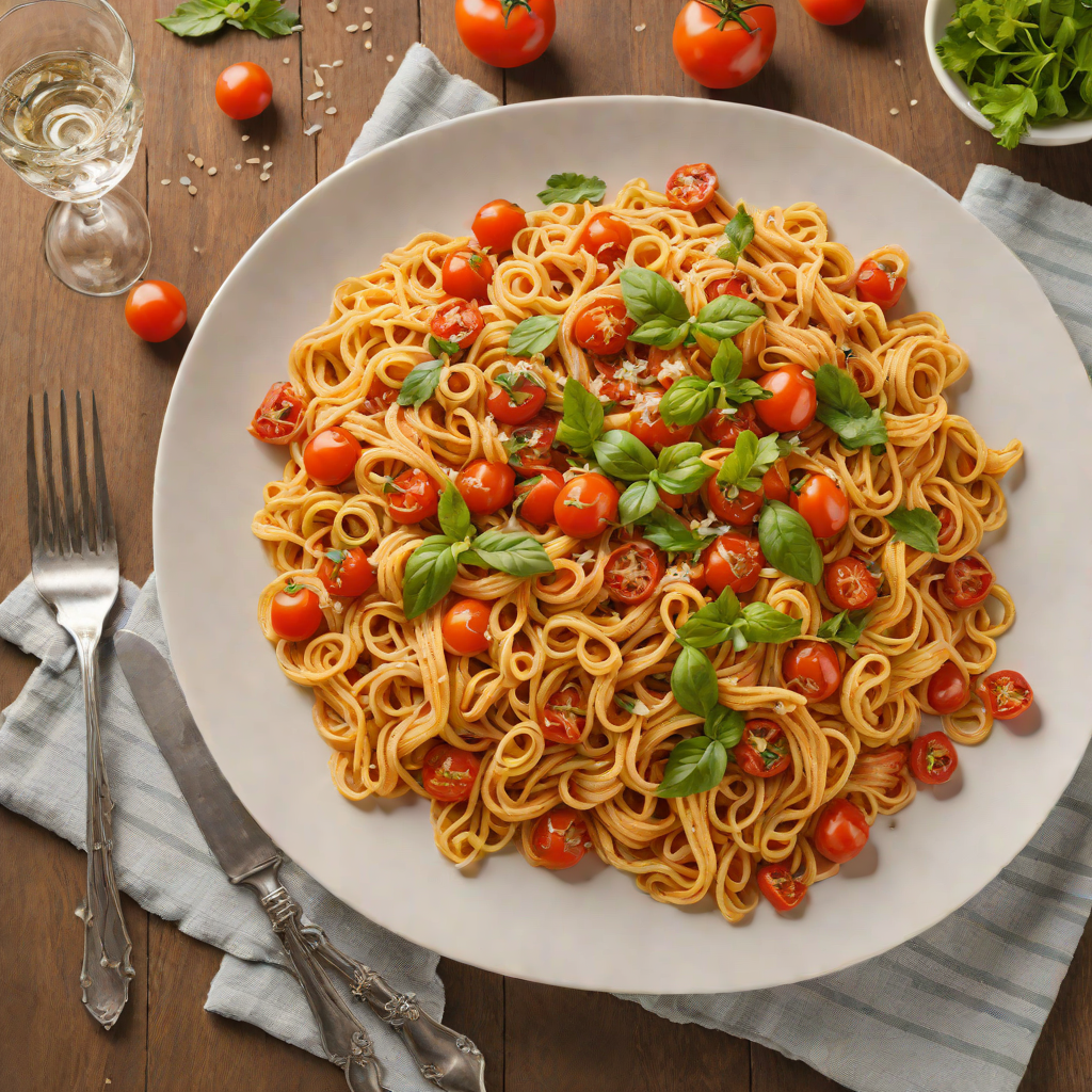 Vodka-Infused Spicy Tomato Pasta