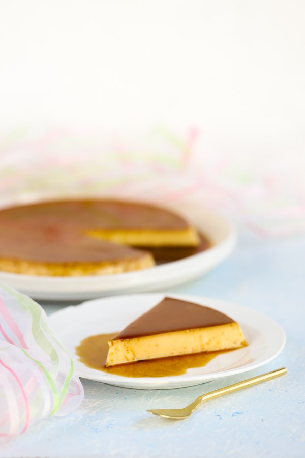 Coconut Lime Flan