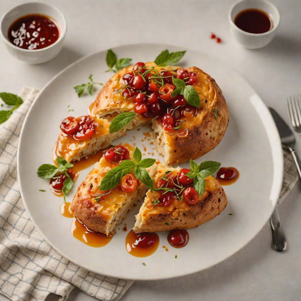 Veggie-Packed Damper Bread with Quandong Jam