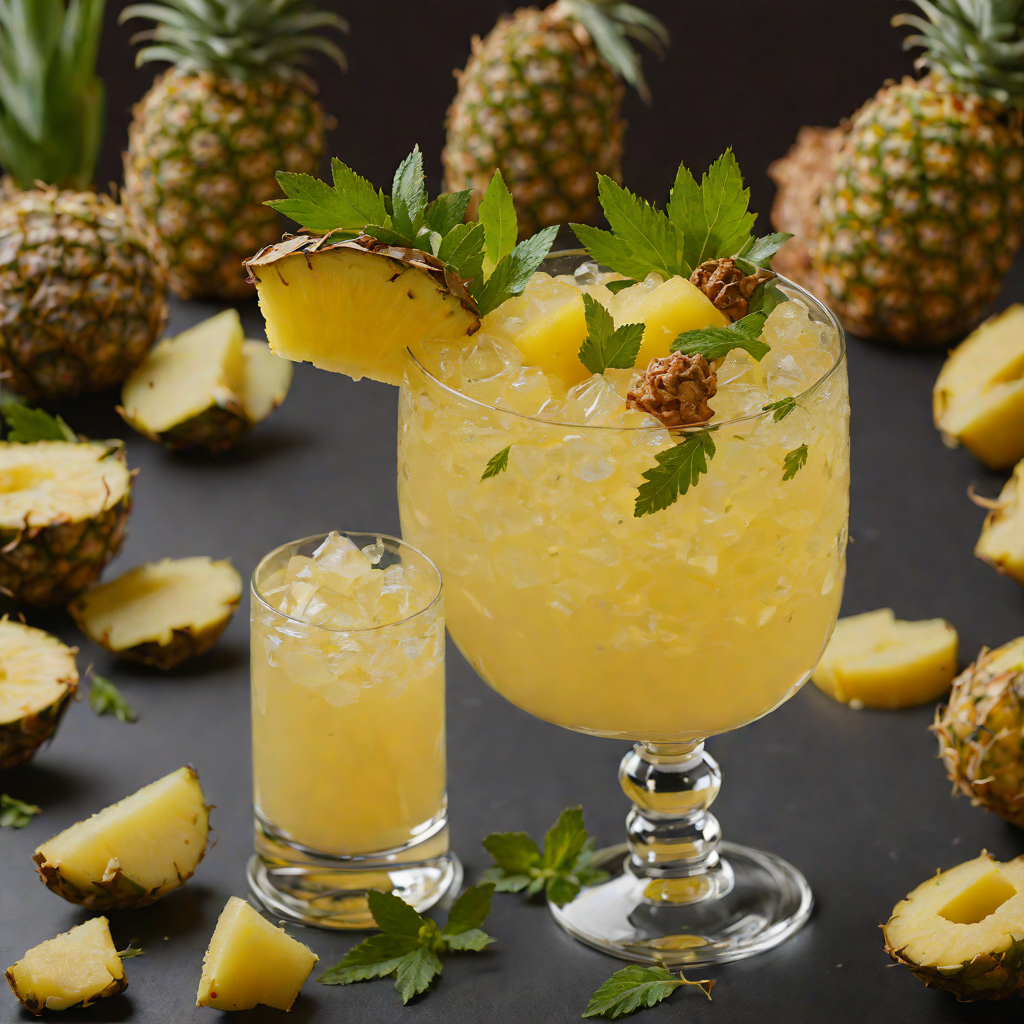 Tropical Ginger-Pineapple Smash