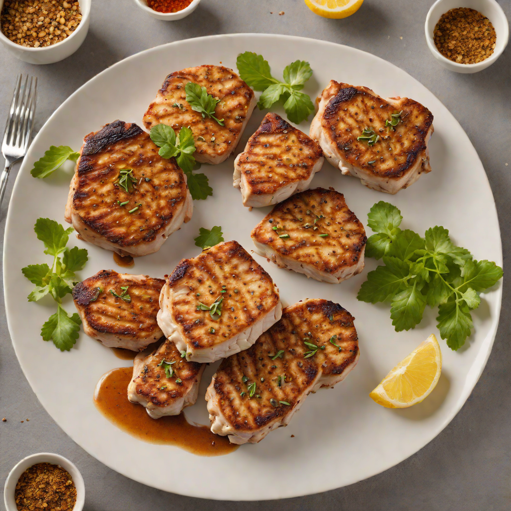 Pan-Seared Pork Chops with Texas Caribbean Spice Rub