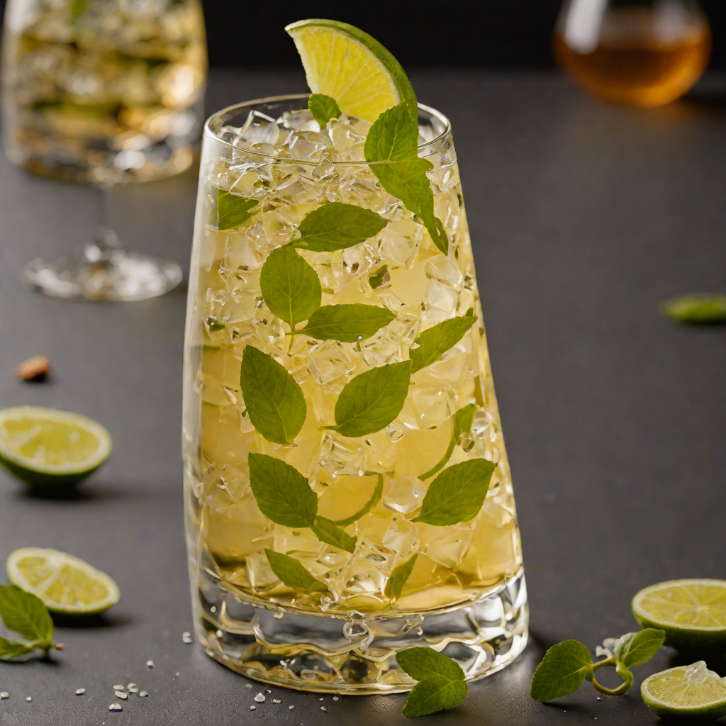 Fizzy Jasmine Green Tea Cooler