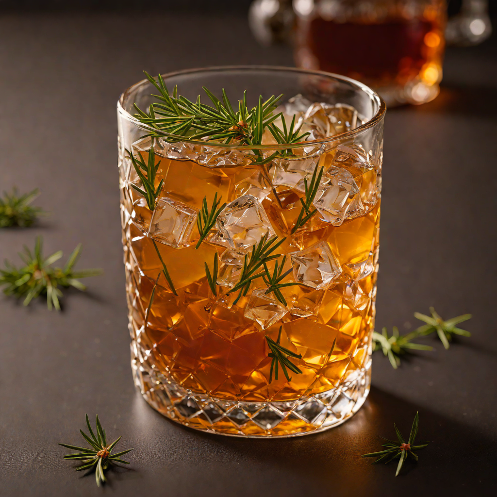 Maple-Rosemary Whiskey Old Fashioned