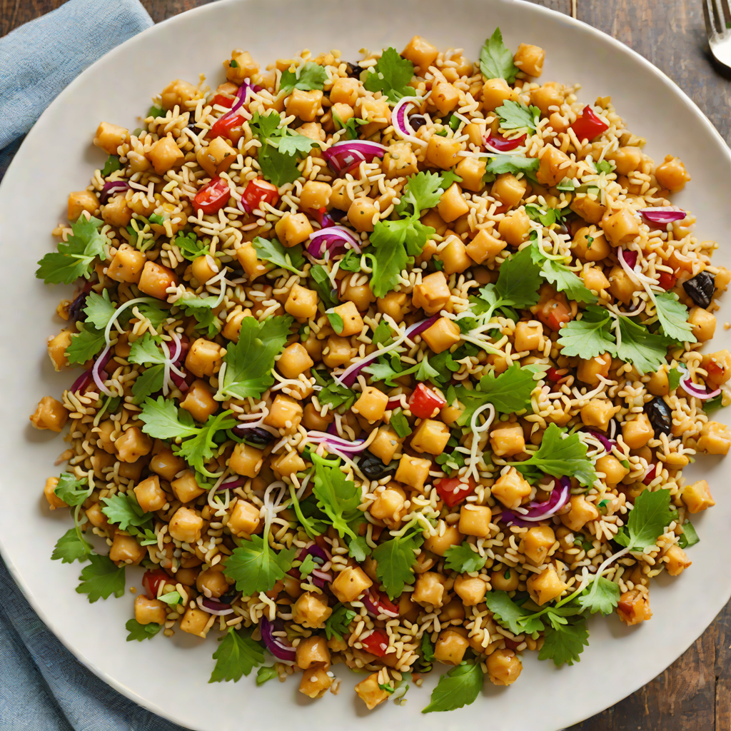 North-Inspired Spiced Chickpea and Quinoa Salad