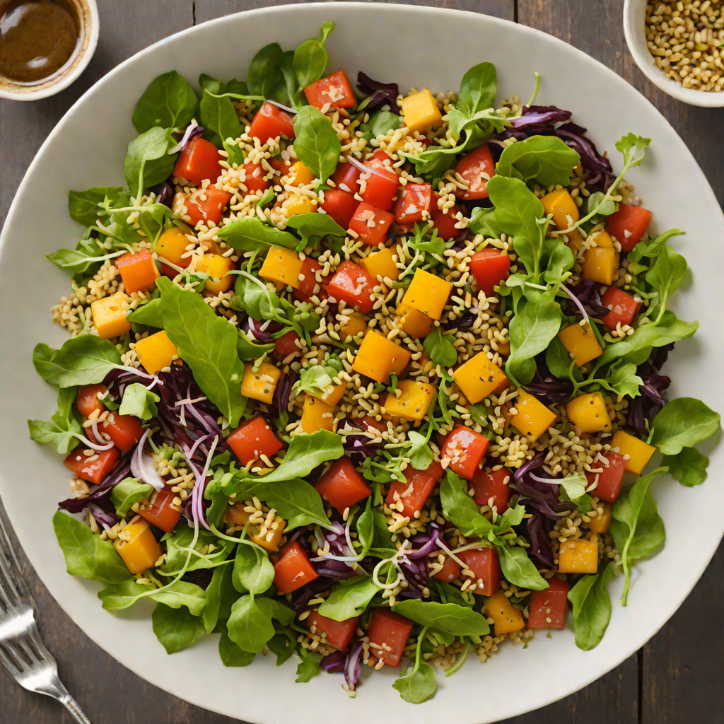 Lauritzen Gardens Roasted Vegetable and Quinoa Salad