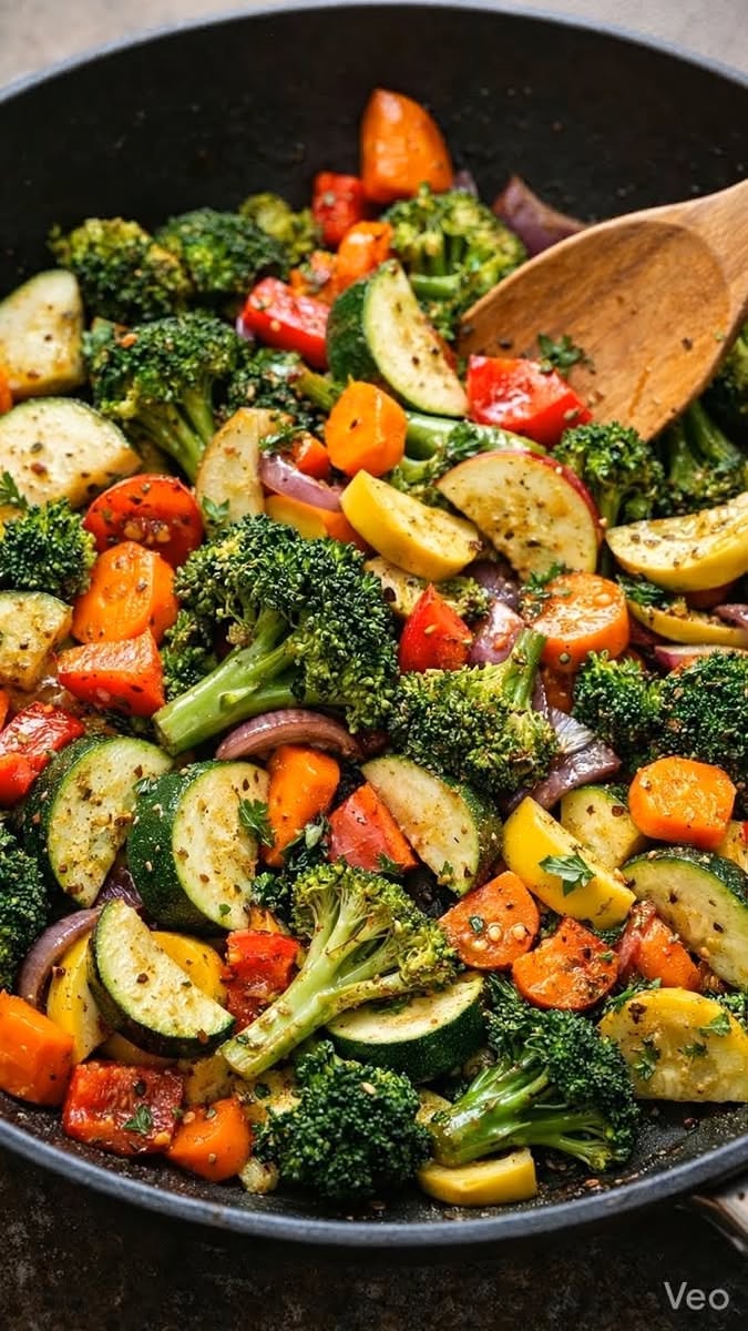 Sautéed Tropical Vegetable Medley with Cilantro and Lime