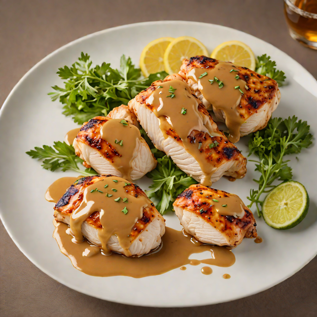 Pan-Seared Chicken with Omaha-Inspired Honey Mustard Glaze