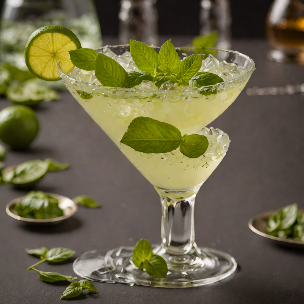 Herbal Gin Basil Gimlet