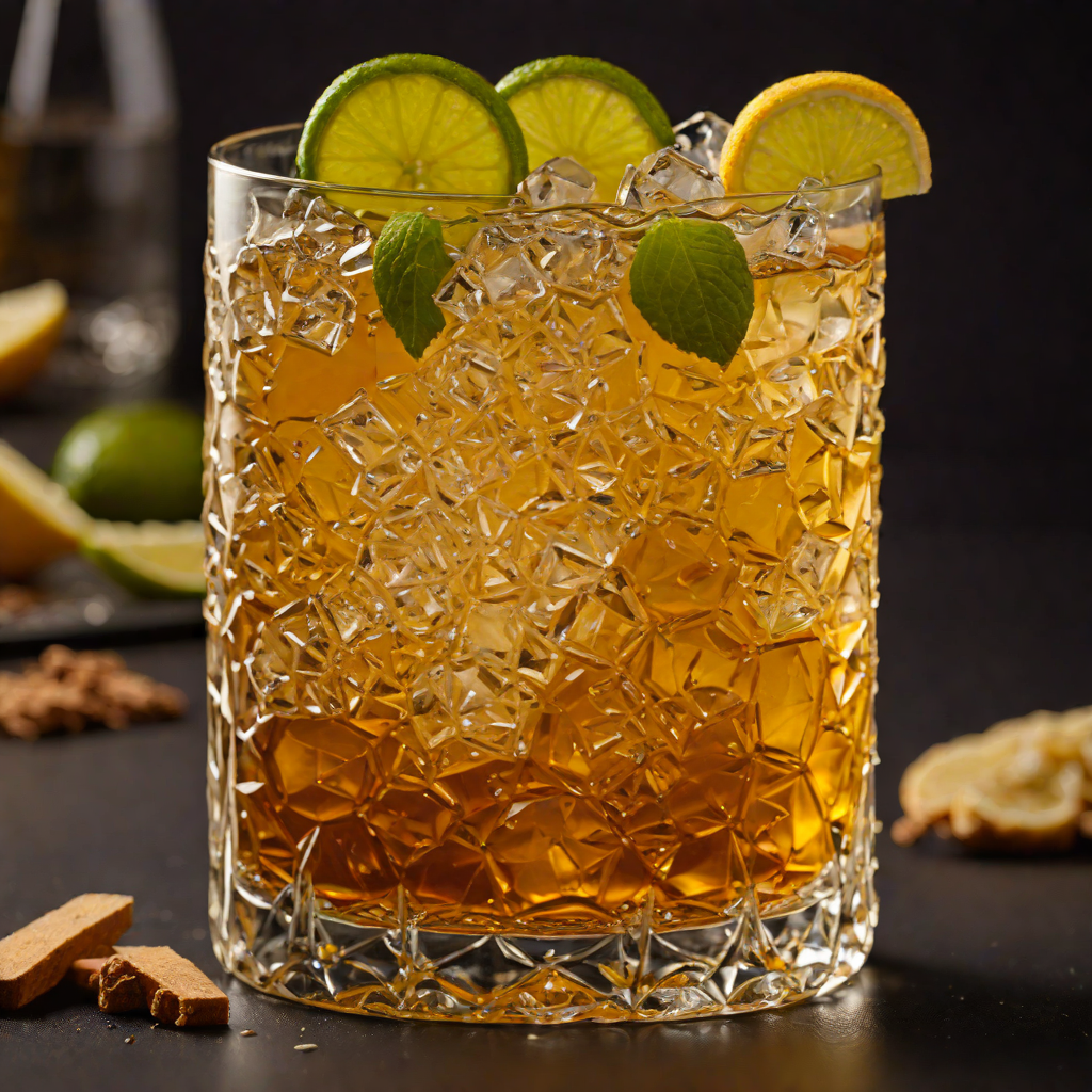 Built Dark Rum and Spiced Ginger Beer Highball