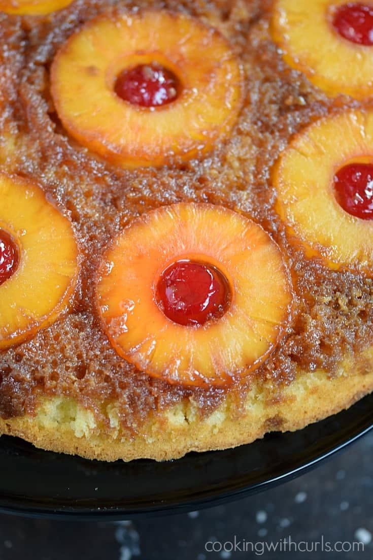 Caramelized Pineapple Upside-Down Skillet Cake
