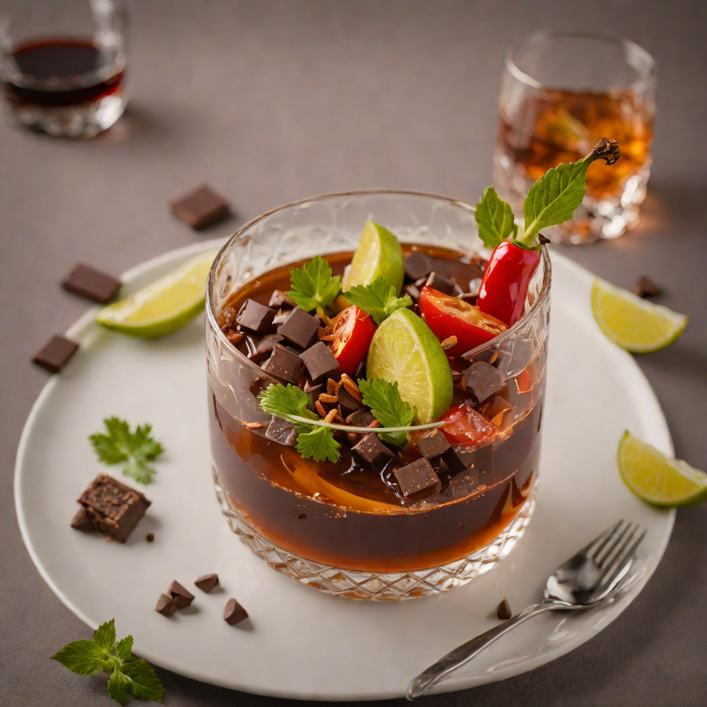 Chocolate Chili Mezcal Old Fashioned