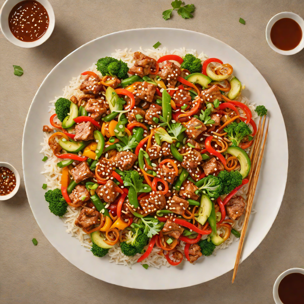 Spicy Korean-Inspired Pork Stir-Fry with Vegetables
