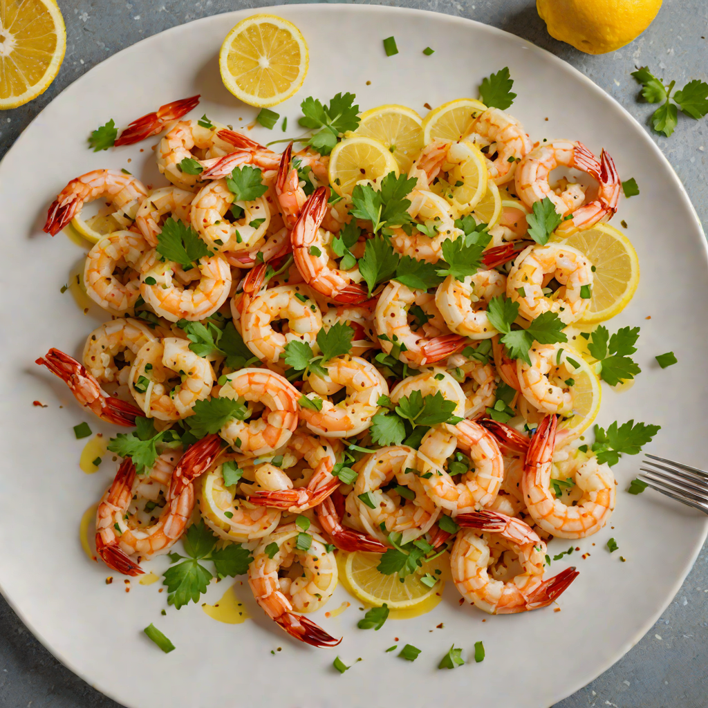 Sautéed Shrimp with Lemon, Garlic, and Chilli Flakes