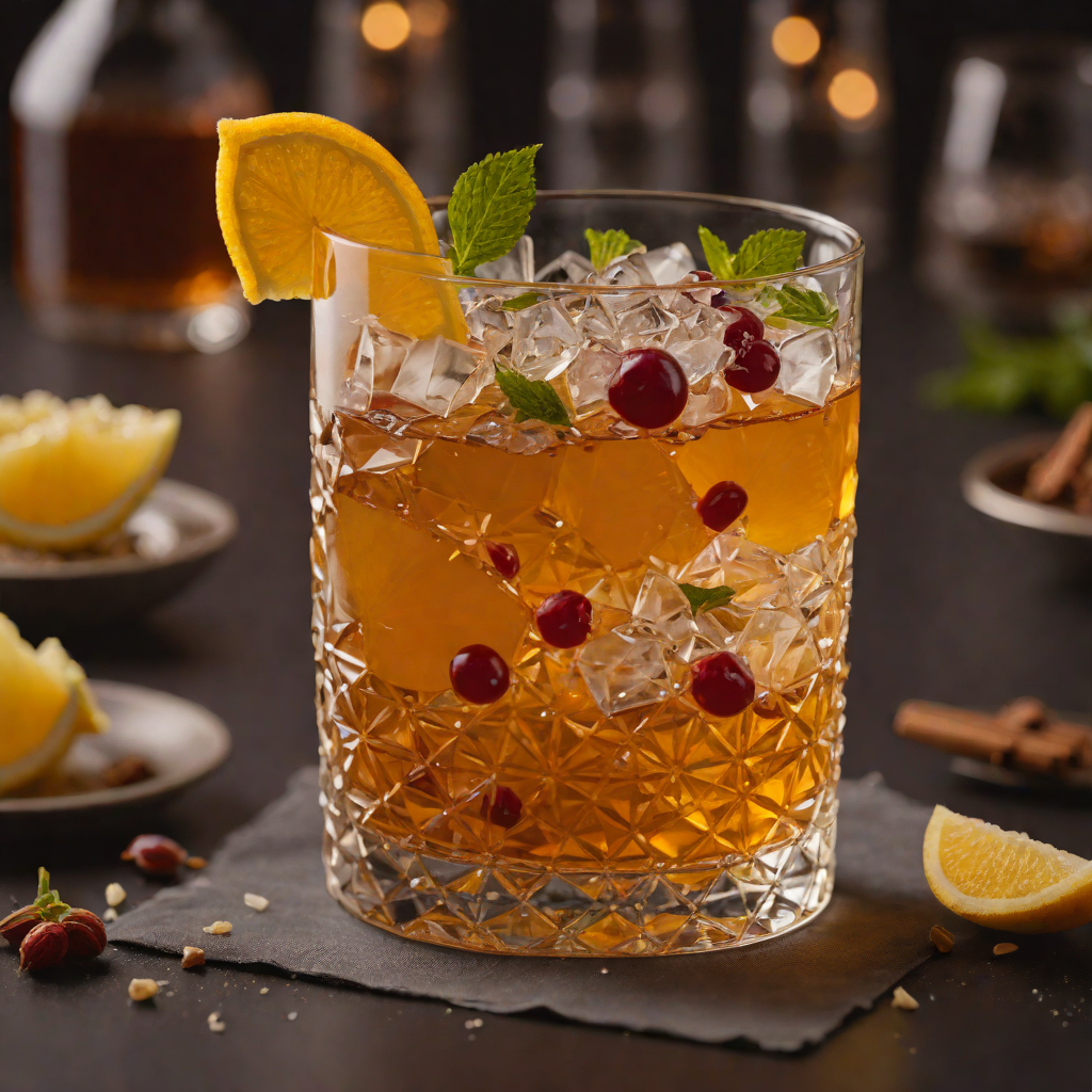 Floral Park Spiced Old Fashioned