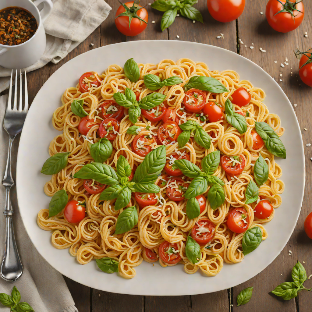 Easy One-Pot Tomato Basil Pasta