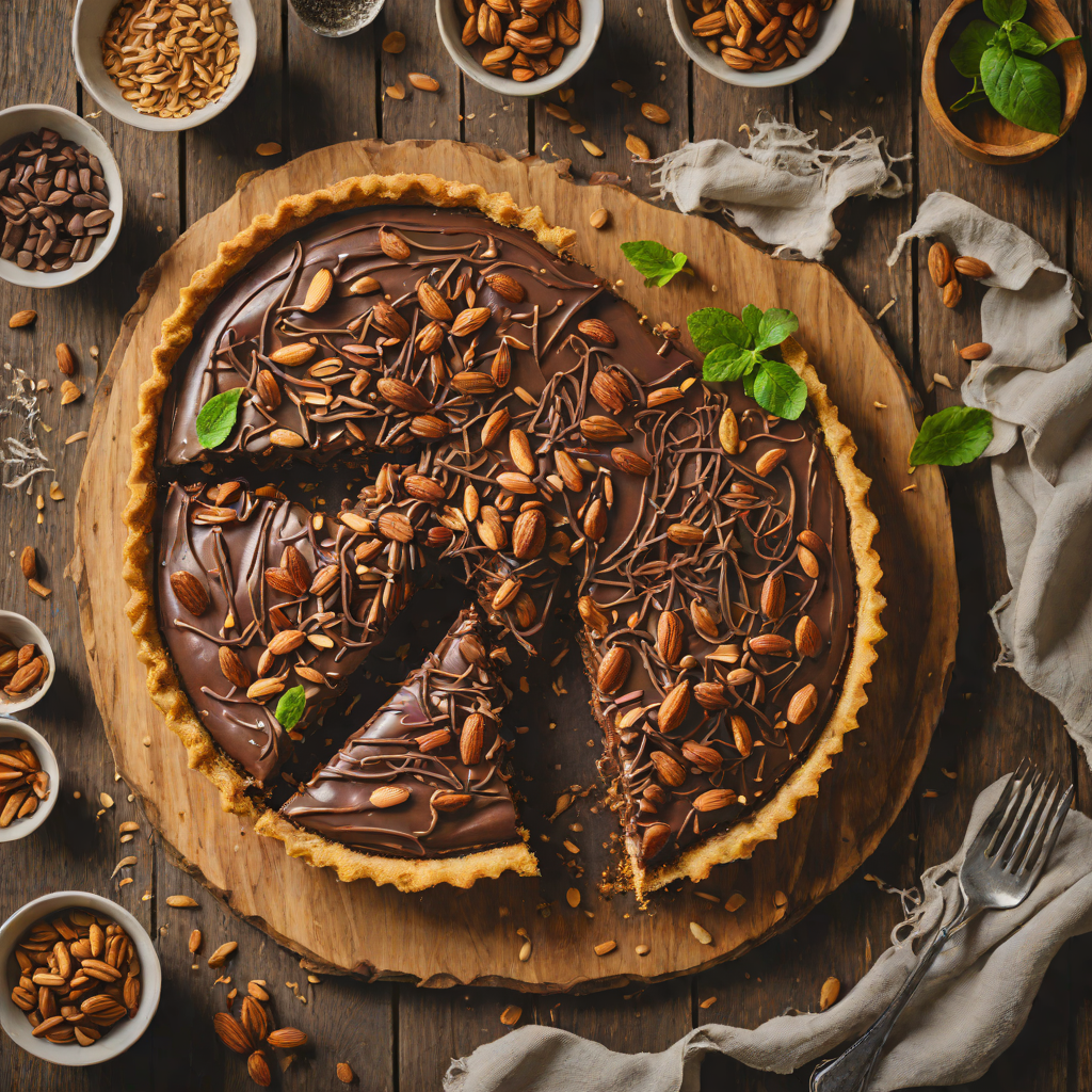 No-Bake Chocolate Almond Silk Pie