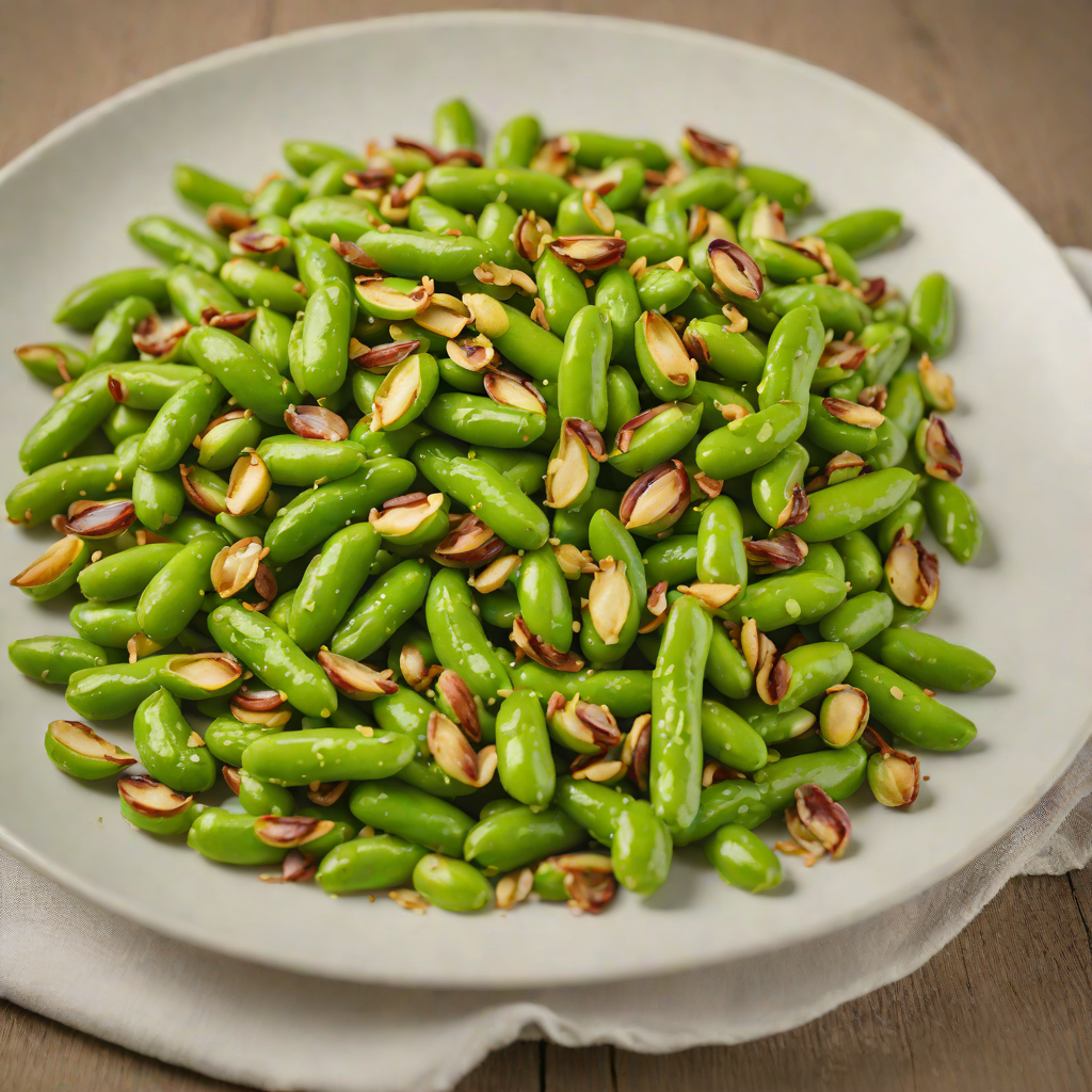Sautéed Broad Beans with Garlic and Lemon Zest