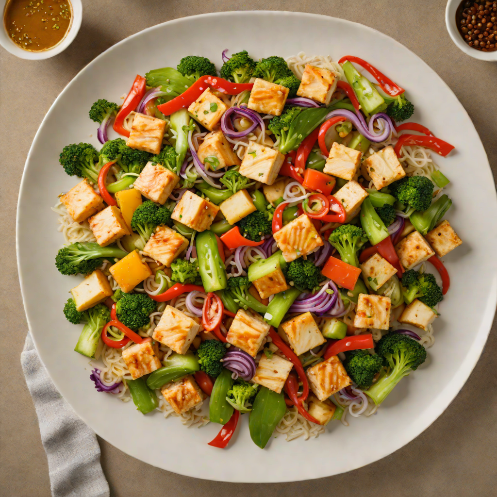 Quick Asian Stir-Fry with Tofu and Vegetables
