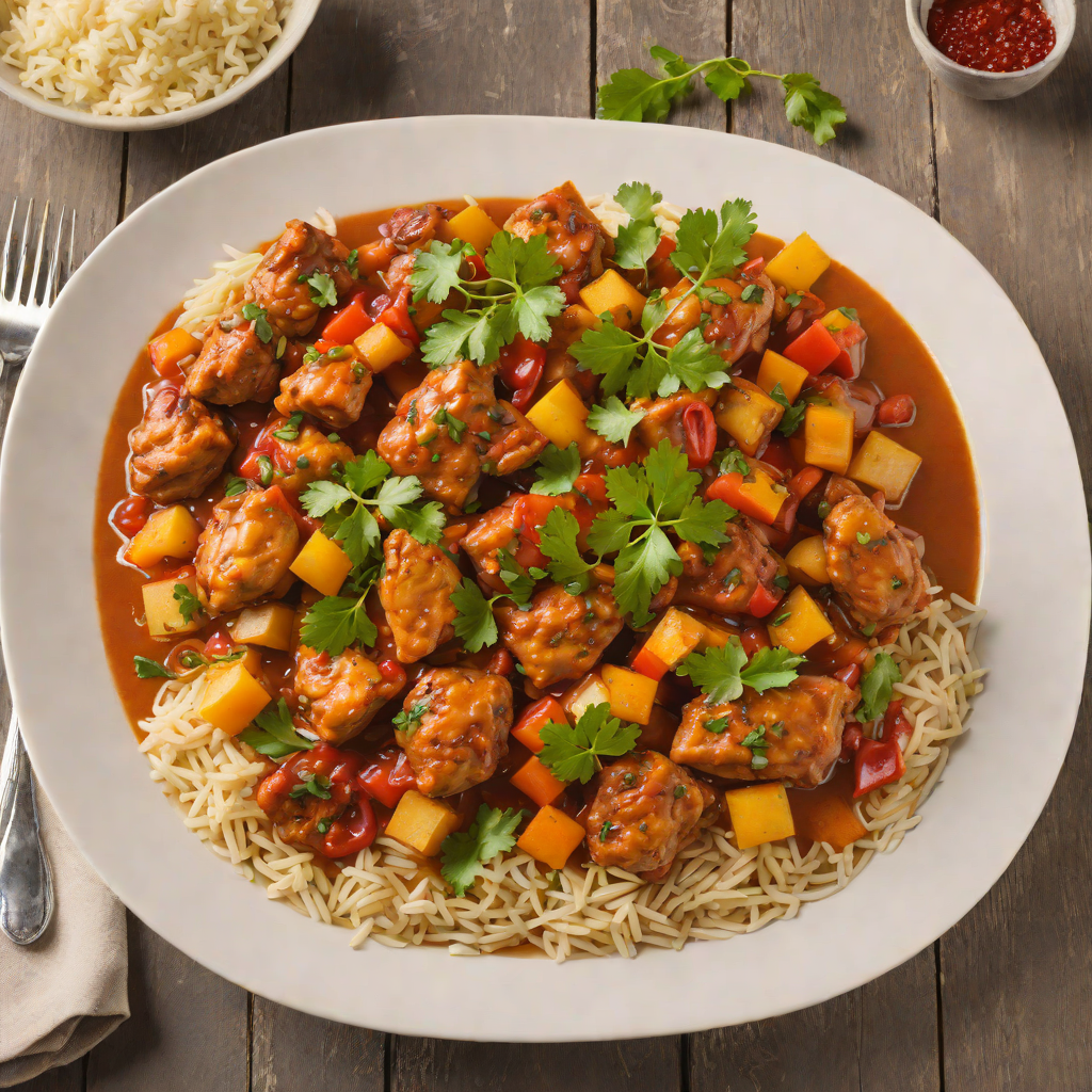 Spicy Dominican-Style Chicken Stew