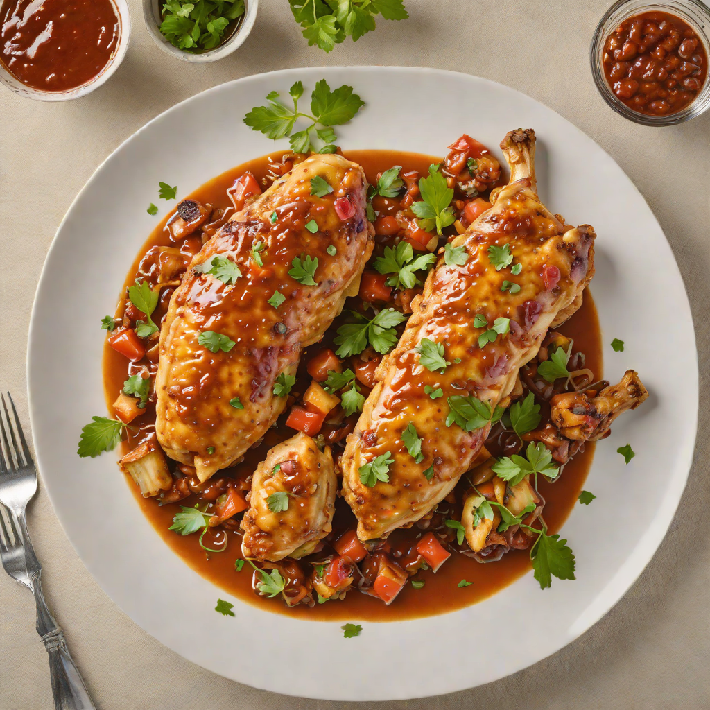 Pan-Seared Dominican Pollo Guisado with Sofrito Sauce