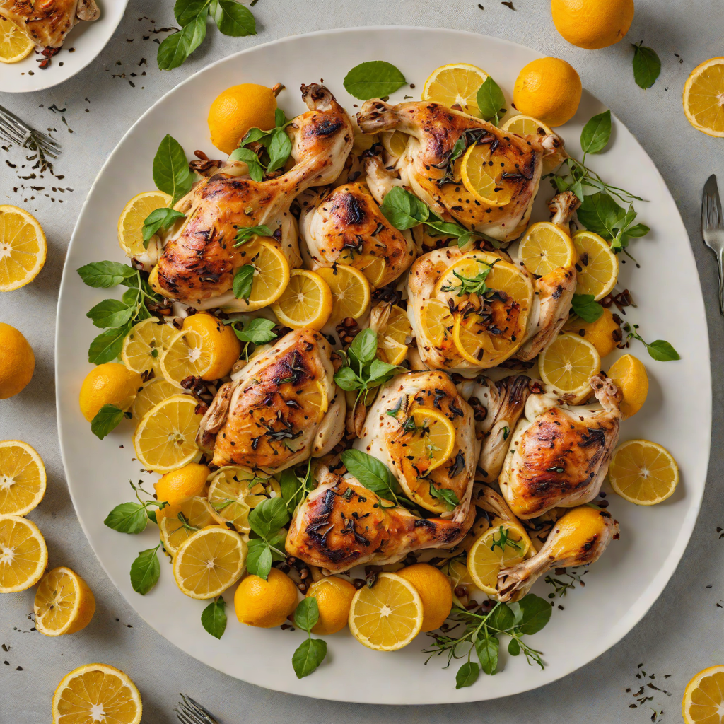 Sheet Pan Roasted Citrus Chicken with Caribbean Spices