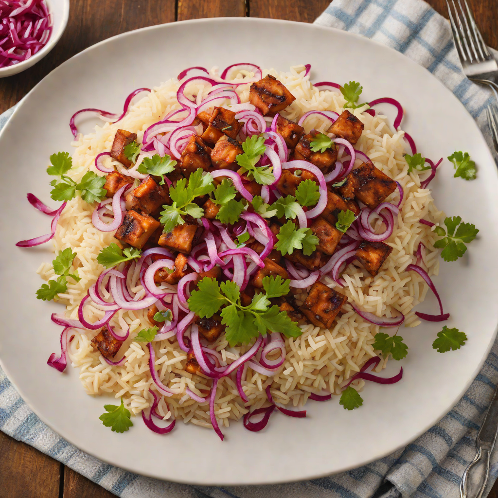 Dominican-Style Mangu with Sautéed Red Onions