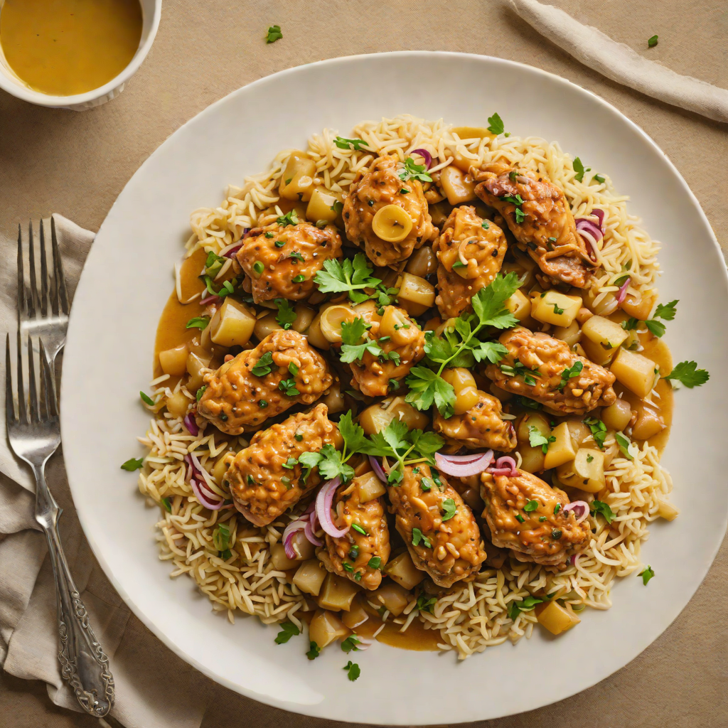 Slow-Simmered Senegalese Chicken Yassa with Mustard and Onions