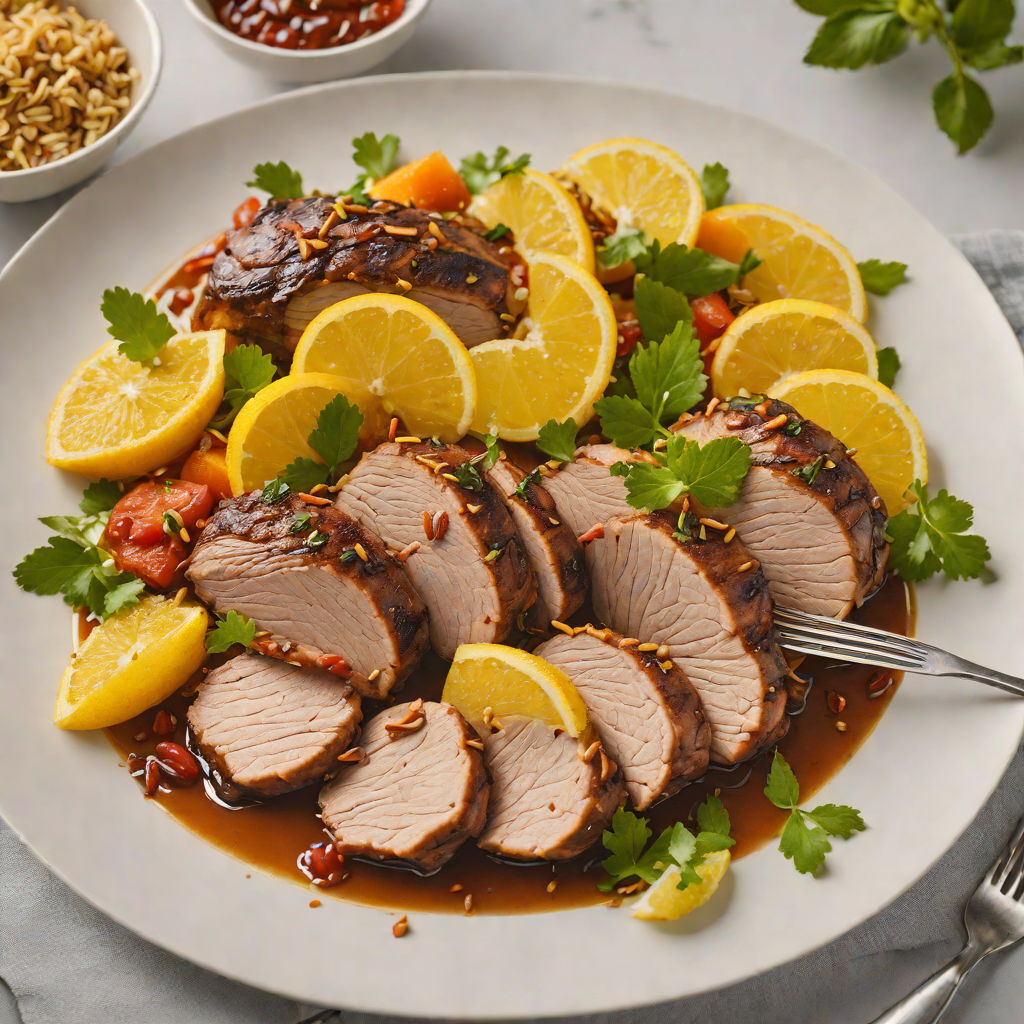 Caribbean-Style Slow-Cooked Pork with Citrus and Spices