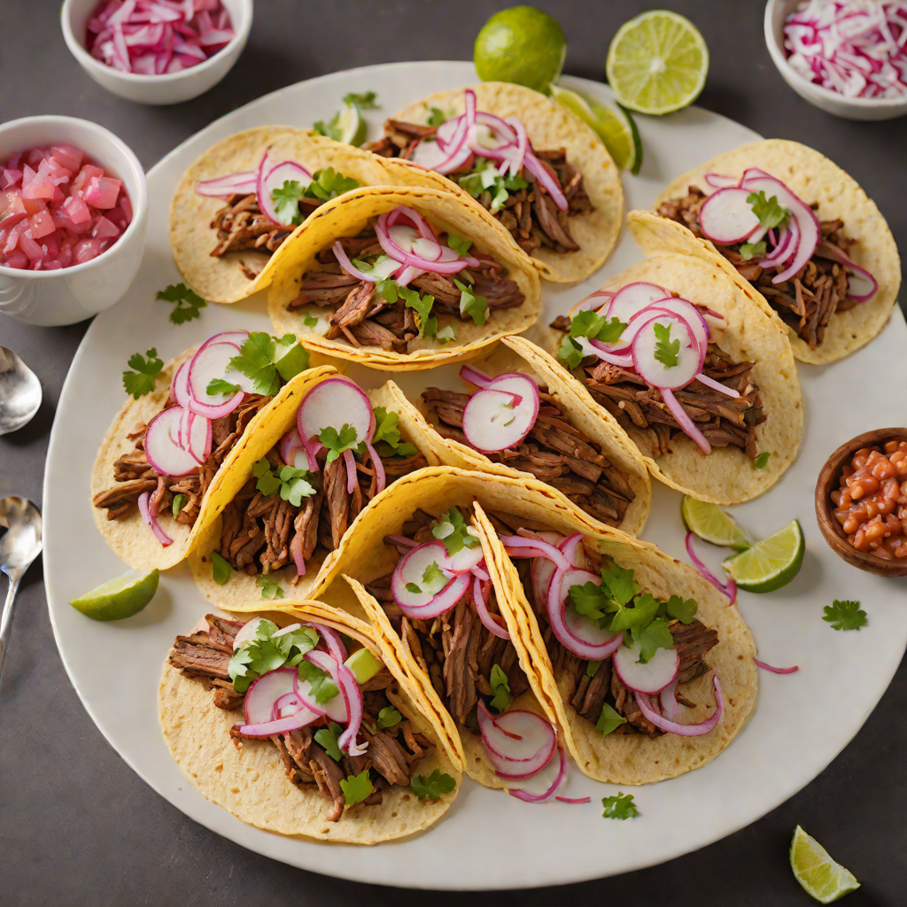 Texas Brisket Tacos with Quick-Pickled Onions