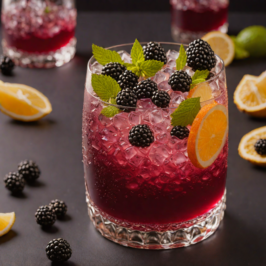 Wicked Blackberry Ginger Fizz