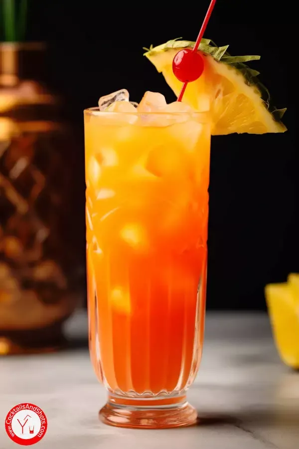 Tech Glow Spiced Rum Punch