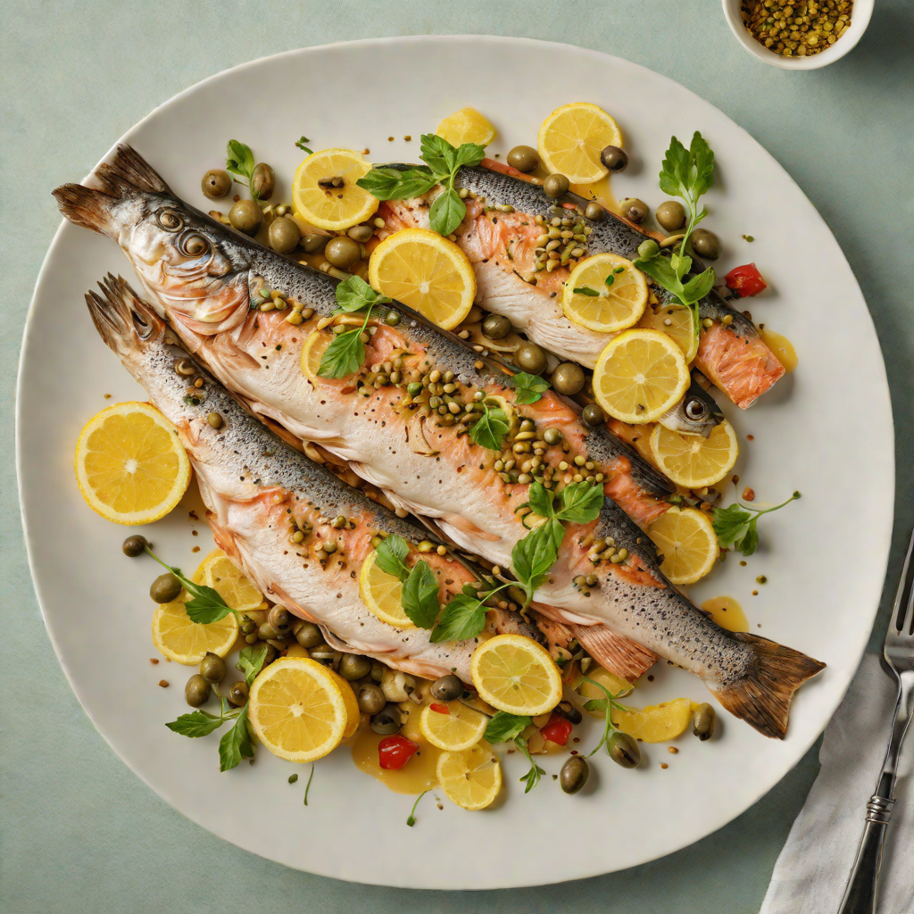 Pan-Seared Trout with Lemon and Capers