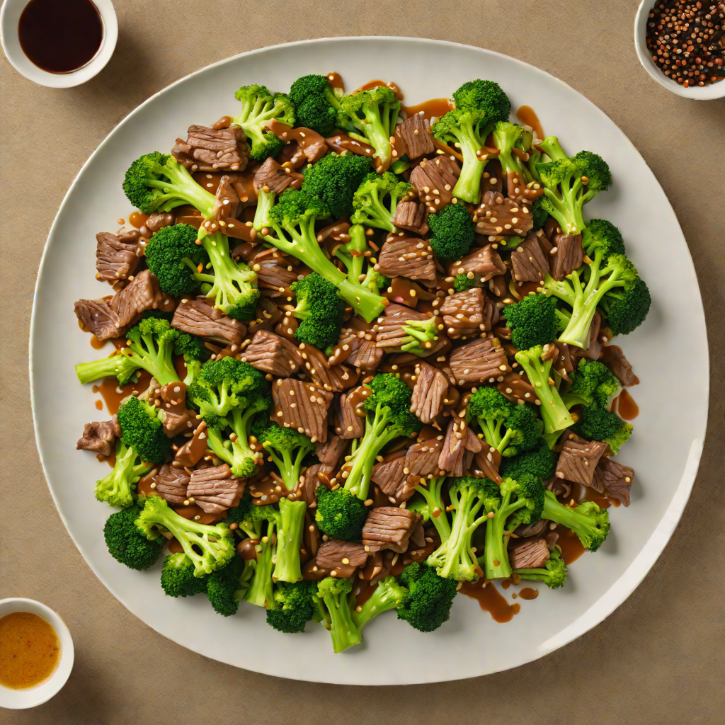 Stir-Fried Beef and Broccoli with Soy-Ginger Sauce