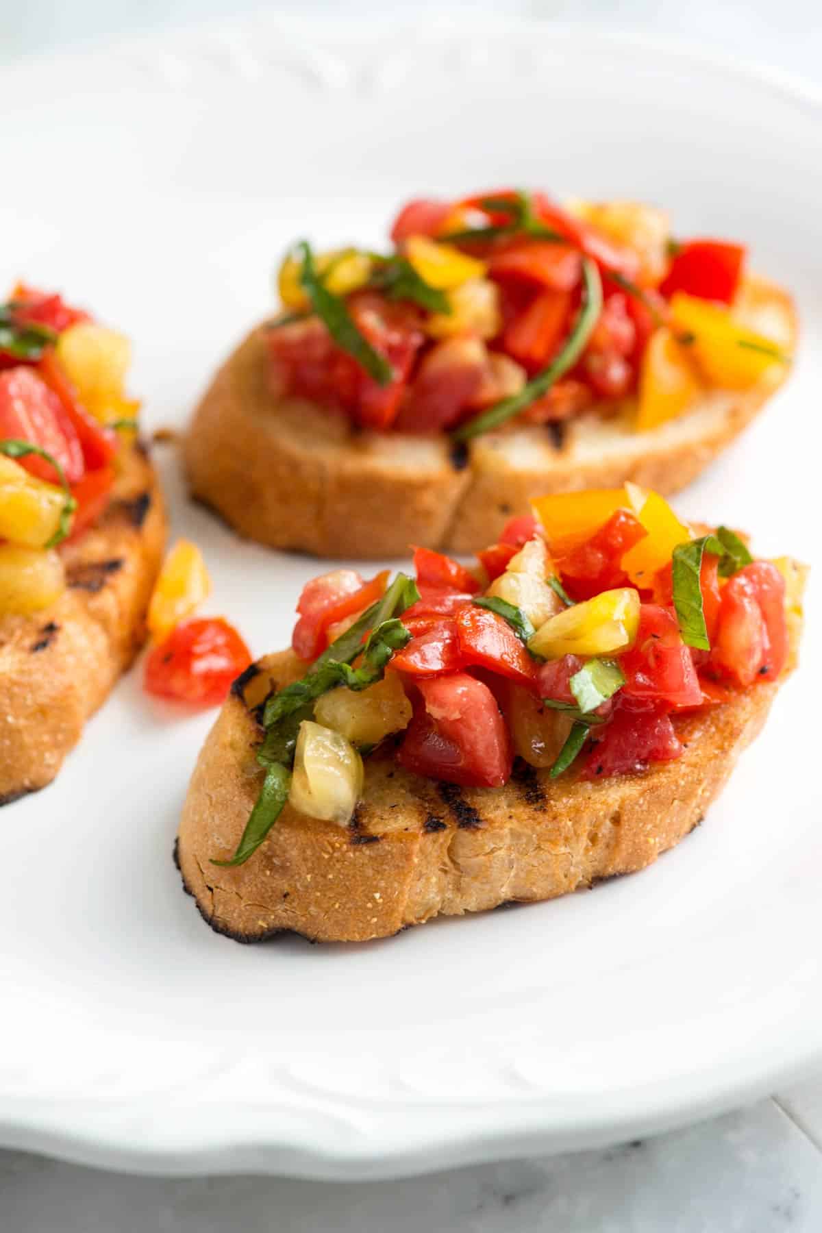 Real Sun-Ripened Tomato Bruschetta