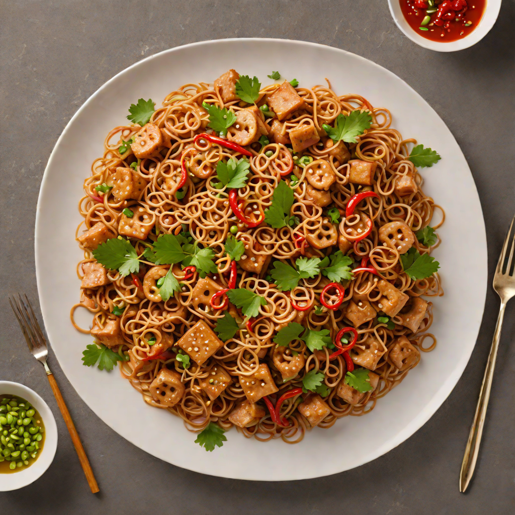 Spicy Stir-Fried Pork with Lotus Root and Chili