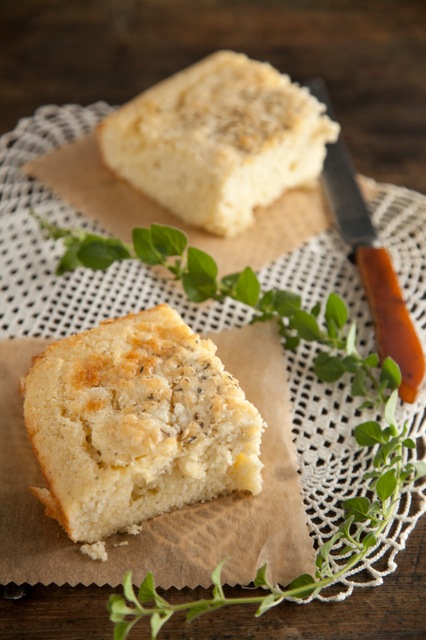 Native Wild Herb Cornbread