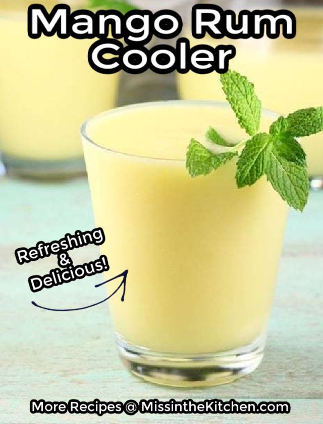 Dominican Mango Rum Cooler